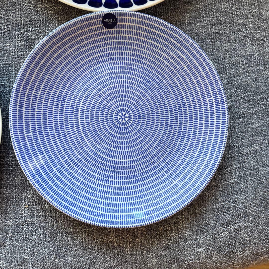 【新品】ARABIA 24hトゥオキオ／アベック　20センチプレート
