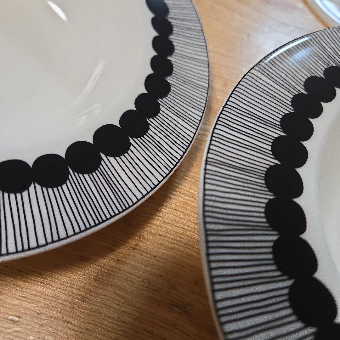 【極美品】Marimekkoシイルトラプータルハ　　プレート20cm　4枚セット