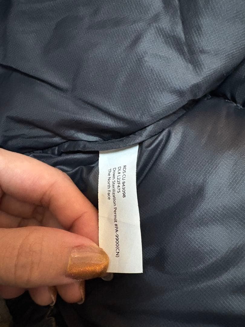 THE NORTH FACE ブラックダウンジャケット 700フィル