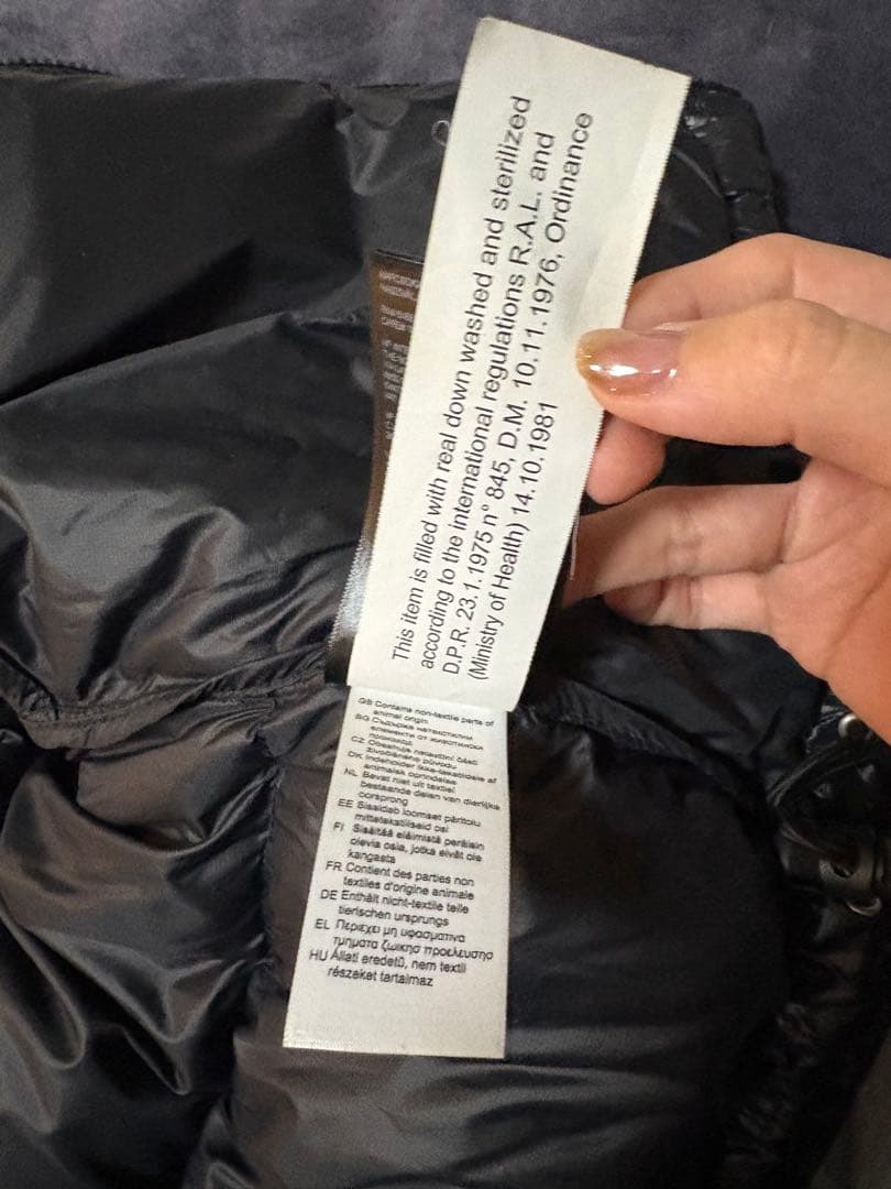 THE NORTH FACE ブラックダウンジャケット 700フィル