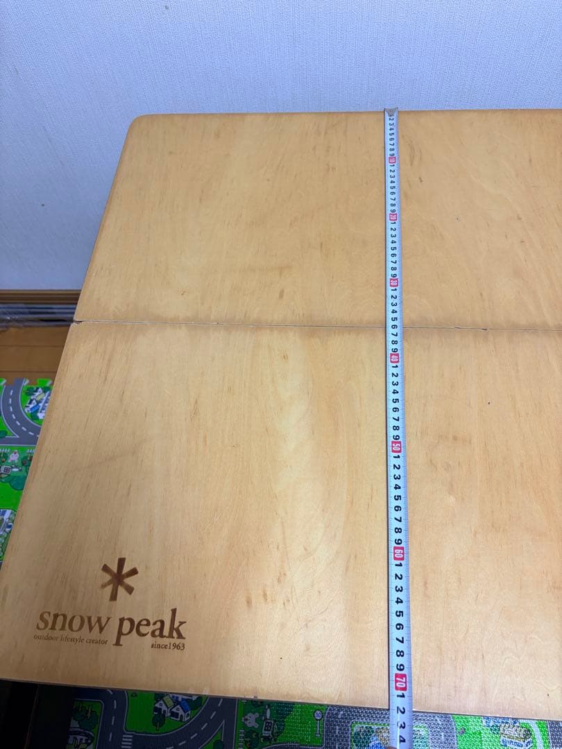  peak アジャスタブルフォールディングテーブル　廃盤品