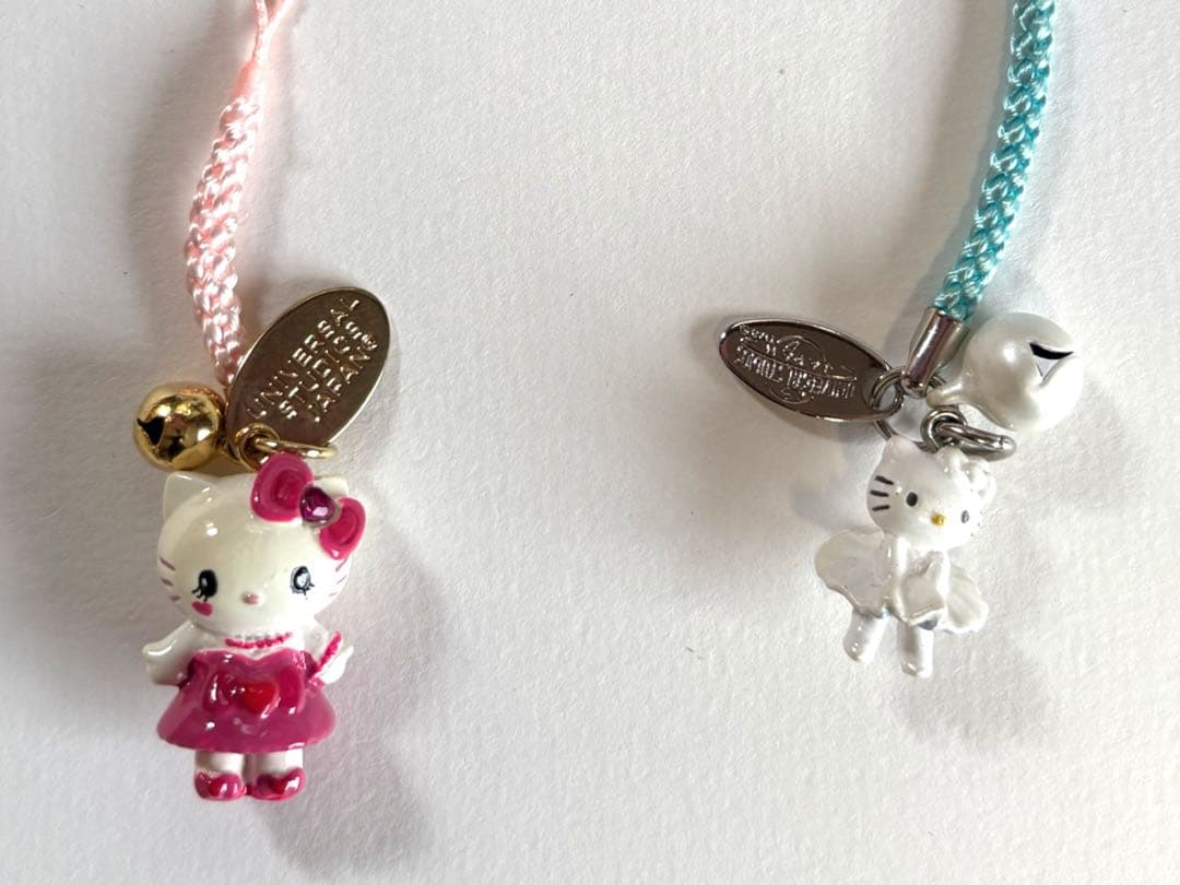 【USJ】ハローキティ ストラップ 2個セット