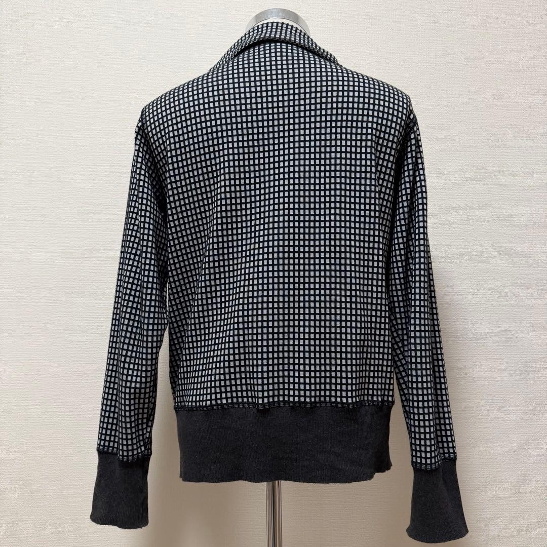 ヴィヴィアンウエストウッドマン　ブルゾン　オーブ刺繍　変形　アシメ　チェック　M
