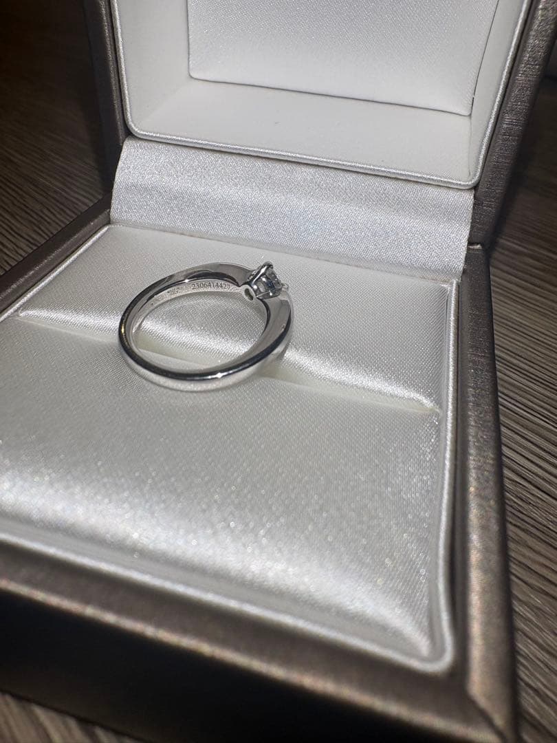 BVLGARI プラチナ ダイヤモンドリング 0.3カラット