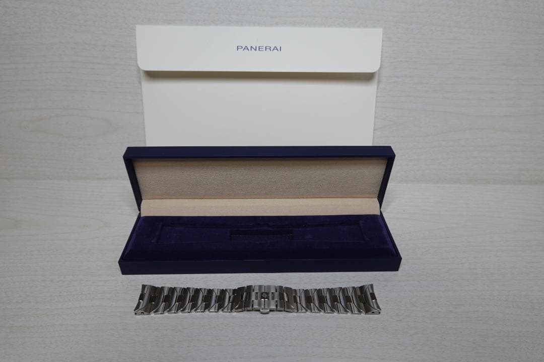 美品 PANERAI パネライルミノールメタルブレスレット24ミリ幅