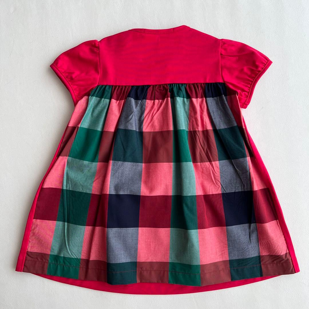 0*0様 完売‼︎【新品未着用】ファミリア　ワンピース　サイズ80