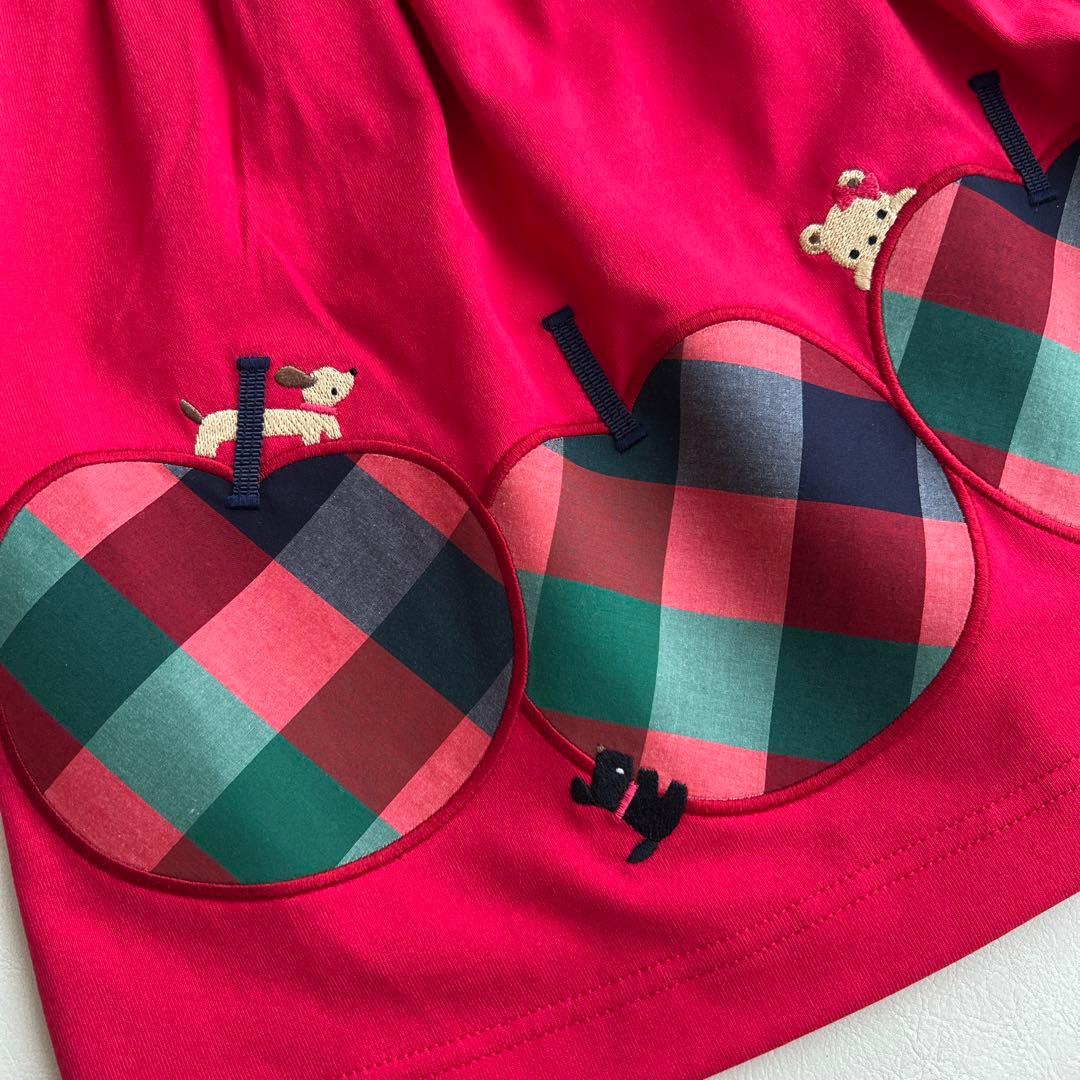 0*0様 完売‼︎【新品未着用】ファミリア　ワンピース　サイズ80