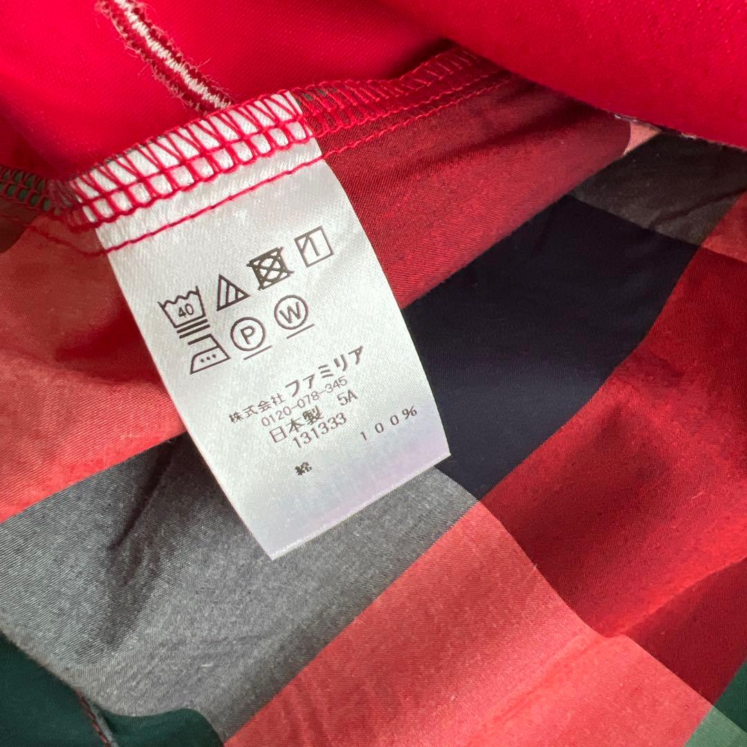 0*0様 完売‼︎【新品未着用】ファミリア　ワンピース　サイズ80