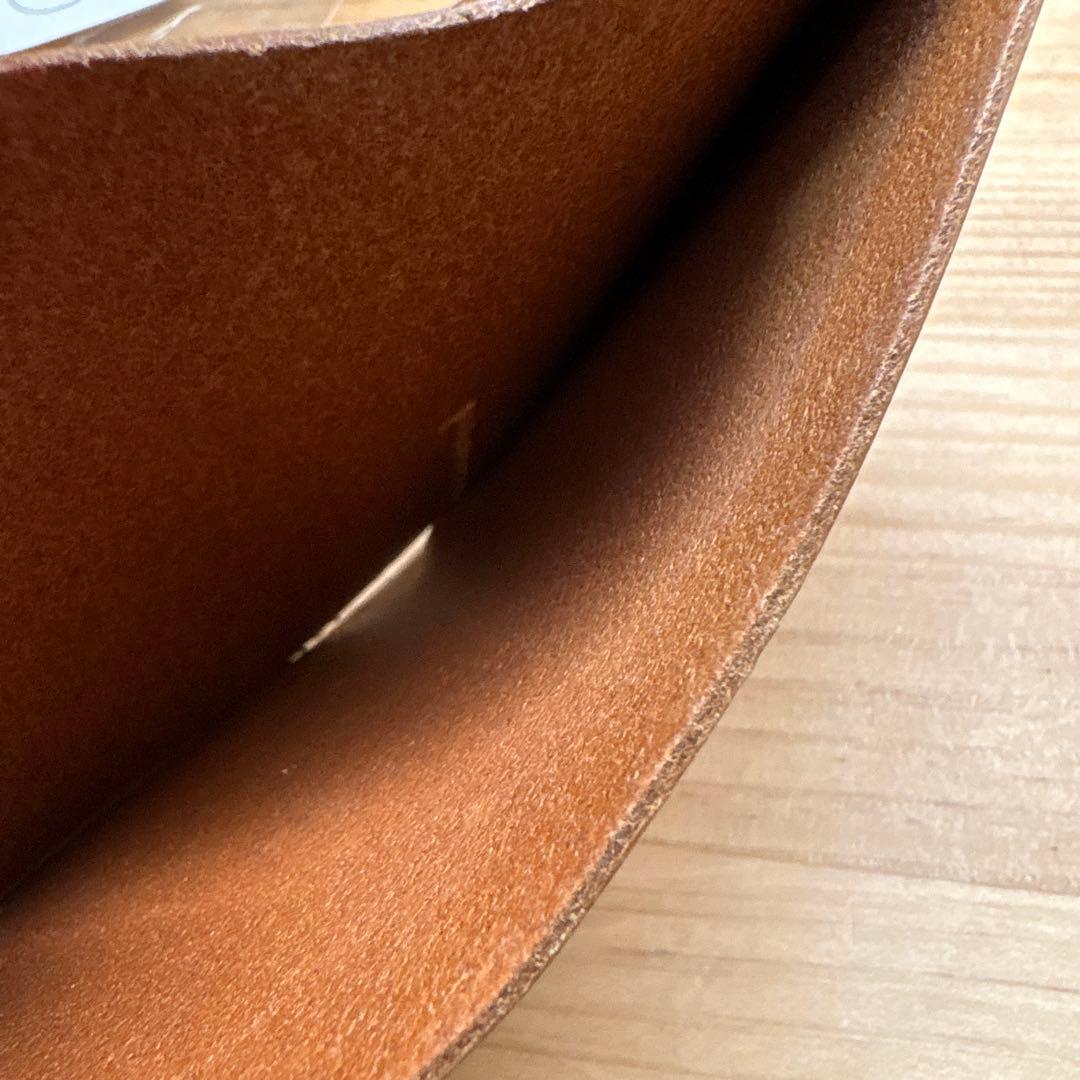 NORDFELD ノルドフェルド 二つ折り財布 キャメル