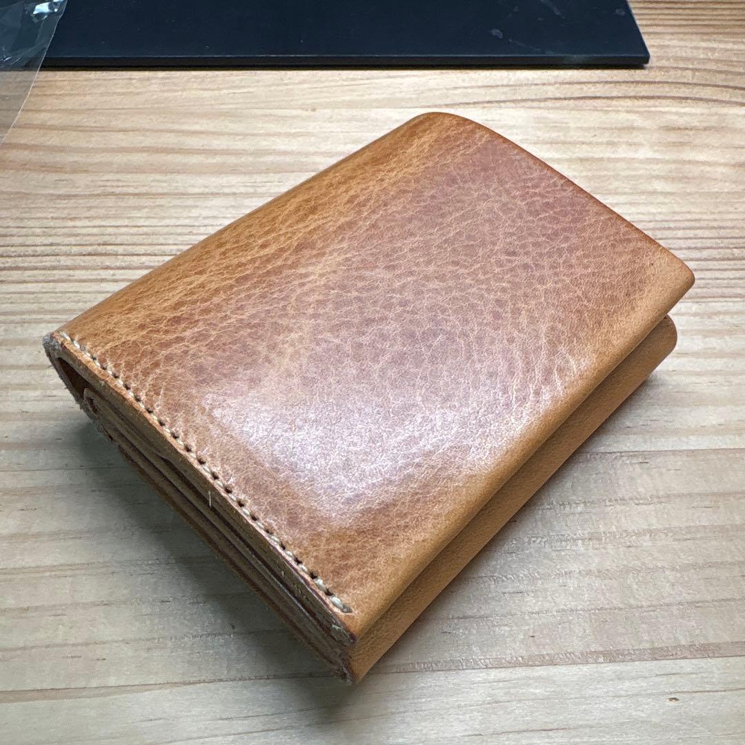 NORDFELD ノルドフェルド 二つ折り財布 キャメル