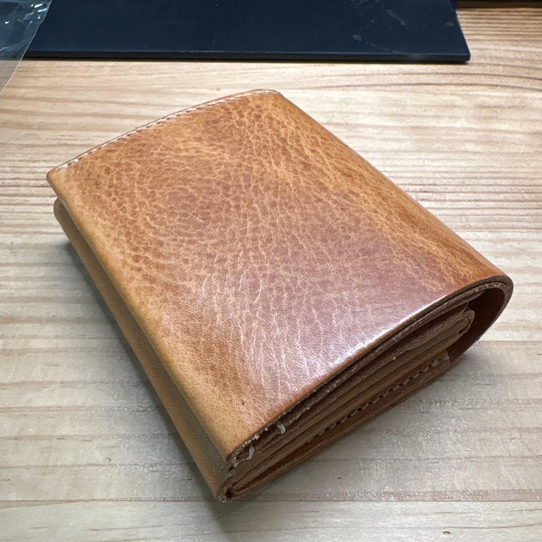 NORDFELD ノルドフェルド 二つ折り財布 キャメル