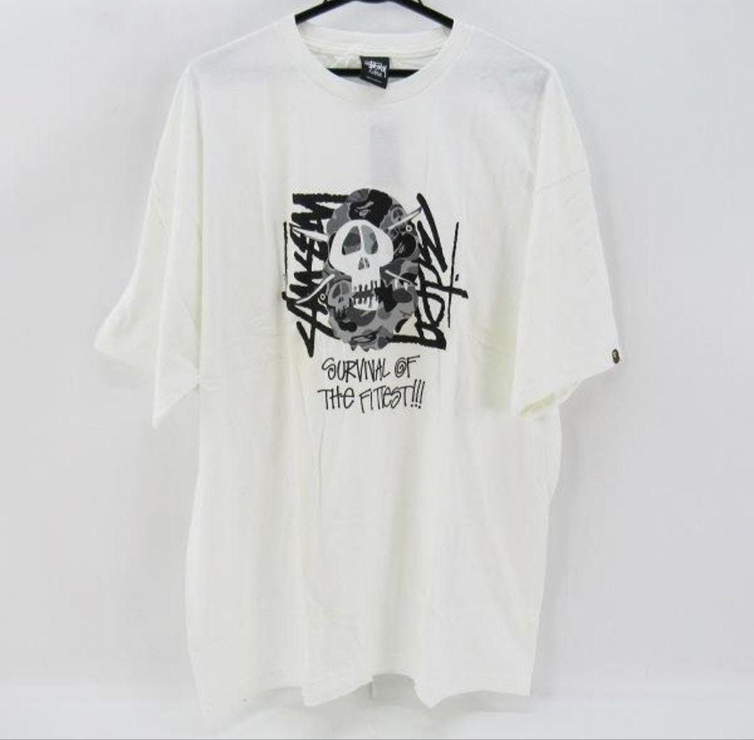 STUSSY×A BATHING APE/半袖Tシャツ
