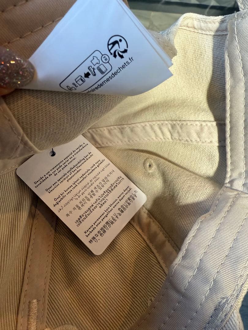 alo アロ ウォッシュド Off-Duty キャップ 未使用