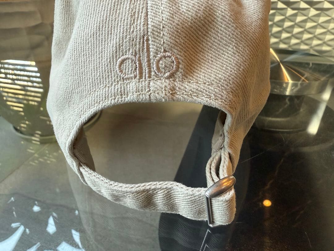 alo アロ ウォッシュド Off-Duty キャップ 未使用