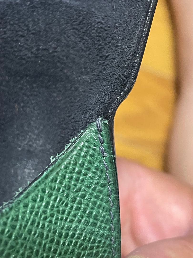 HERMES ダークグリーン ケース