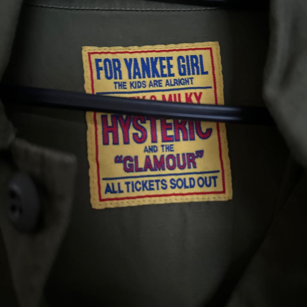 ヒステリックグラマー　ミリタリー　ジャケット