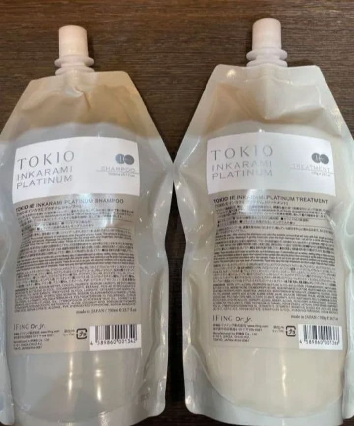 TOKIOインカラミ プラチナムシャンプー700ml トリートメント 700g