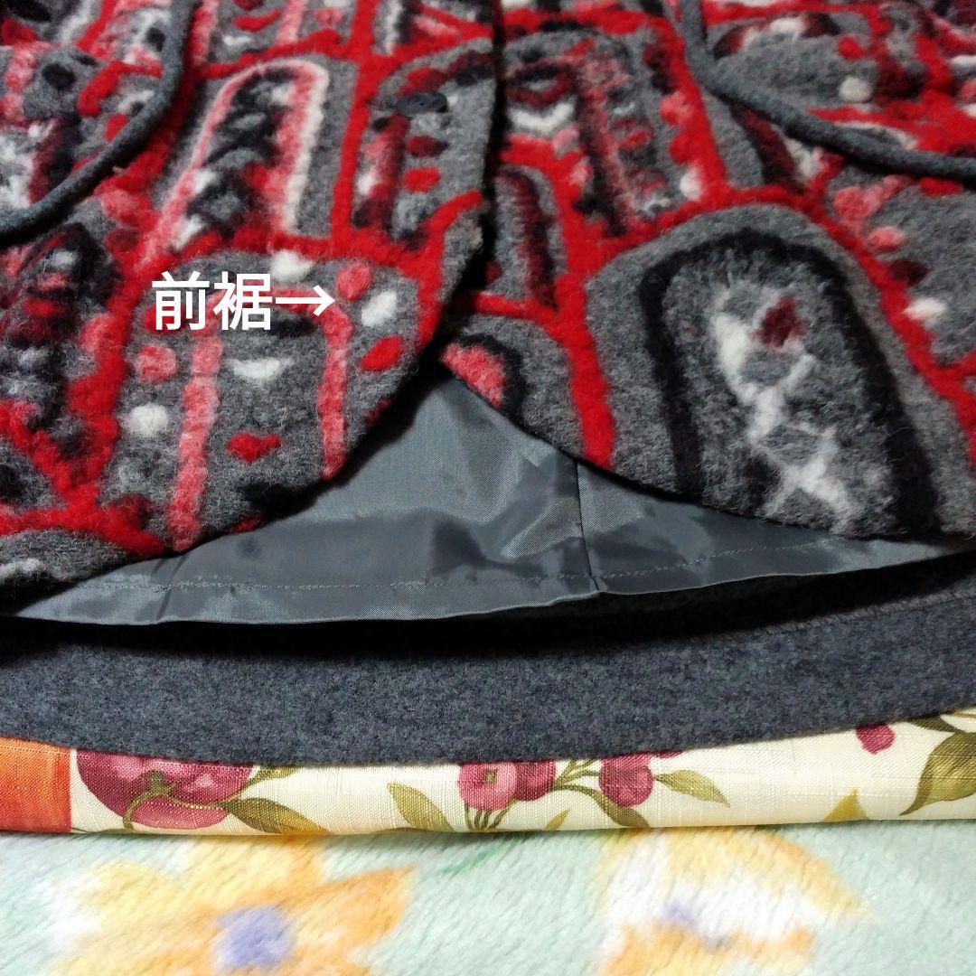 ※専用です※ ジェニーギャルソン コクーンハーフコート (レッド系)