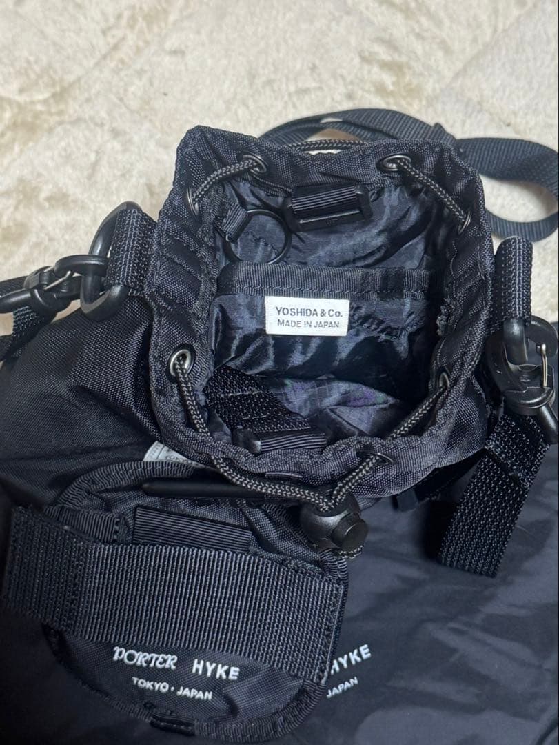 バッグ 23ss HYKE PORTER BONSAC MINI & COIN CASE