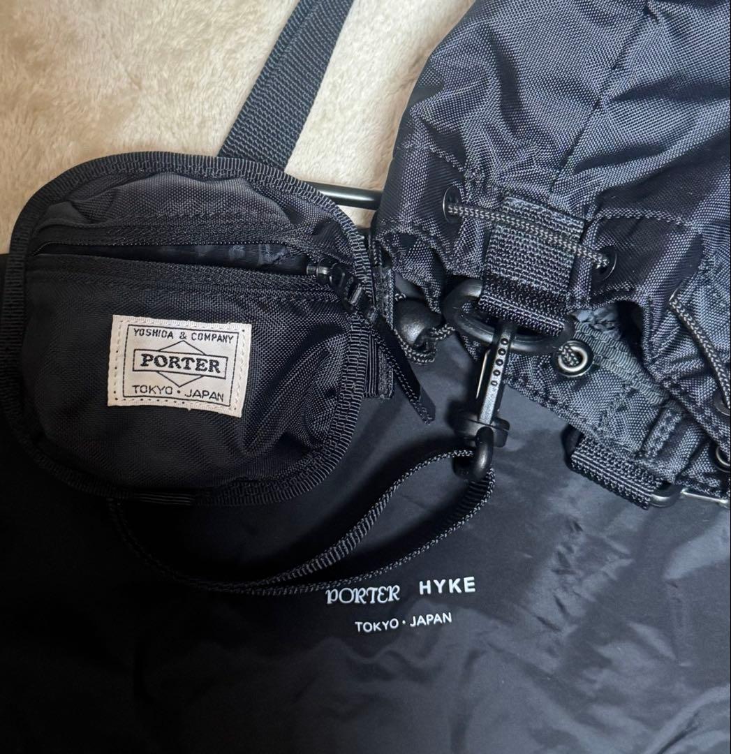バッグ 23ss HYKE PORTER BONSAC MINI & COIN CASE