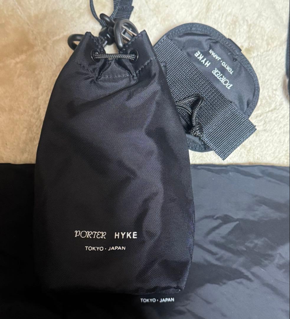 バッグ 23ss HYKE PORTER BONSAC MINI & COIN CASE