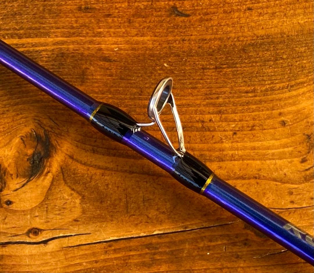 ジギングセット　C562MH スロージギング　オフショアロッド　ベイトロッド　青