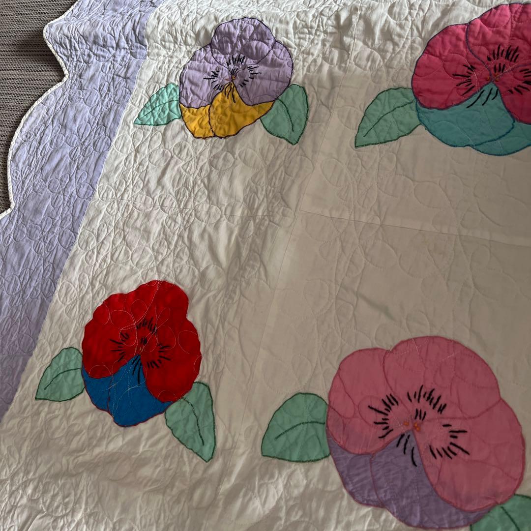 アンティークキルト、ミシンキルト、アップリケキルト