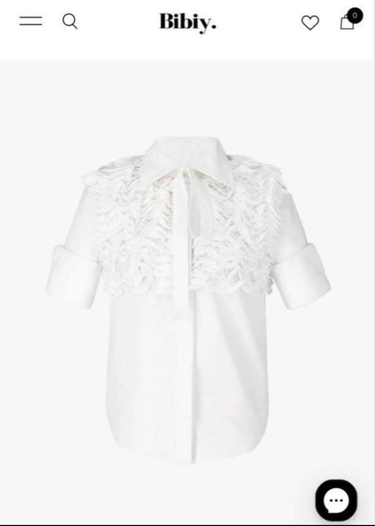 トップス bibiy. ARIEL FRILL BLOUSE