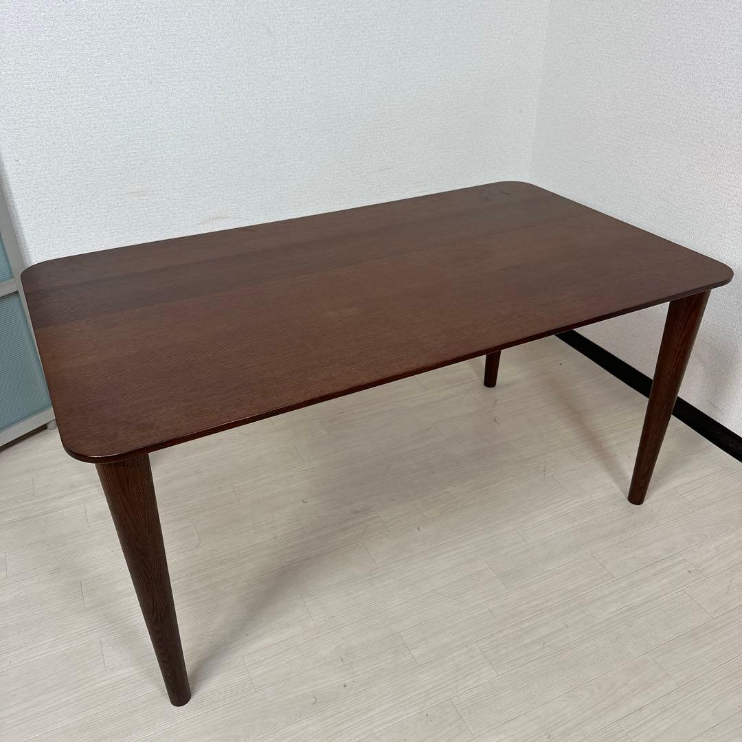 【展示品】シラカワ ダイニングテーブル 北欧 木製 レッドオーク i4※