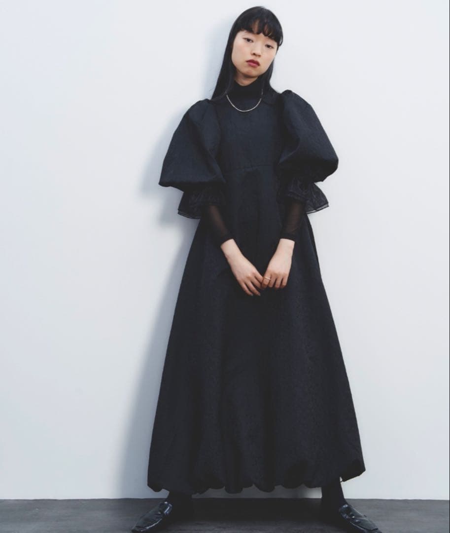 【PERNA】ワンピース/ドレス/黒/オケージョン