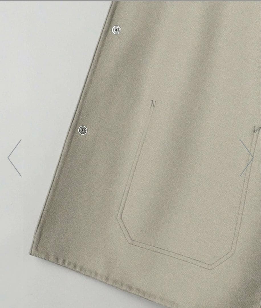 beauty&youthビーバーフィニッシュ リバーメルトン カバーオール