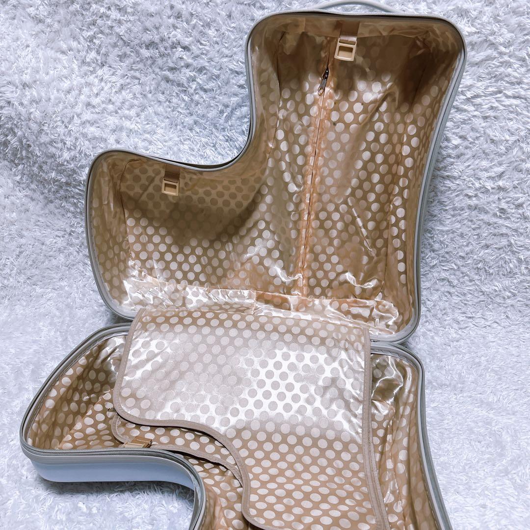 美品✨NORICCO ノリッコ　子供が乗れるキャリーケース　ライトブルー