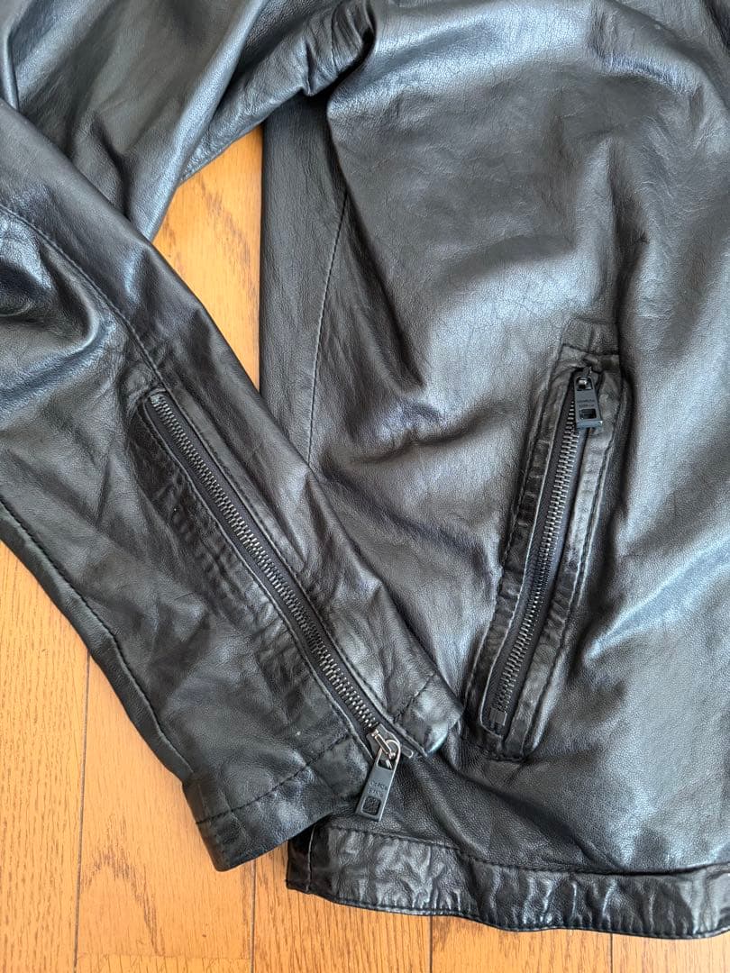 Giorgio Brato ジョルジオブラット シングルライダース ラムレザー