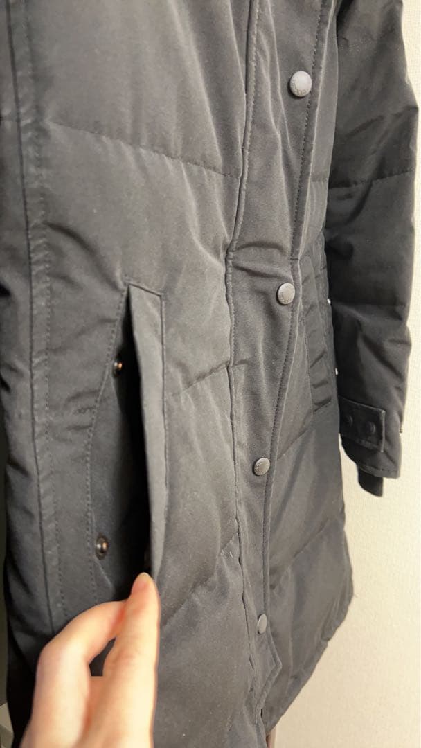 限定価格‼︎美品◼️ カナダグース　シェルバーンパーカー ダウンコート　ブラック