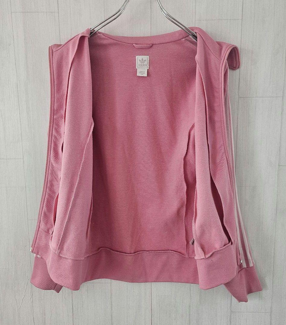 【希少カラー】adidas アディダス トラックジャケット ピンク レディースL