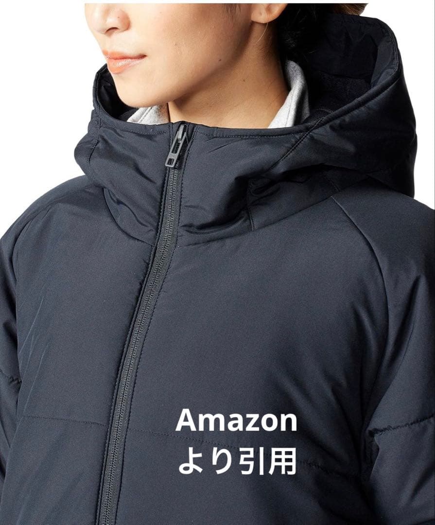 Under Armour フード付きロングコート M/M/M ネイビー