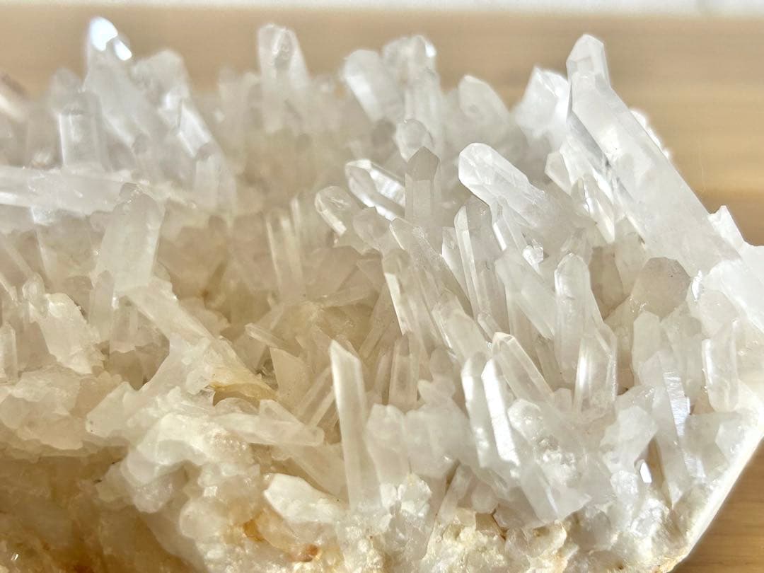 極上透明感✨600g超 水晶クラスター