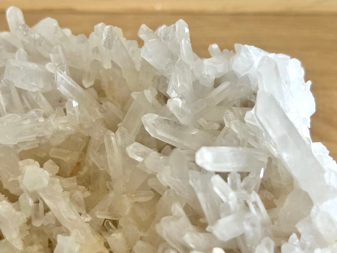 極上透明感✨600g超 水晶クラスター