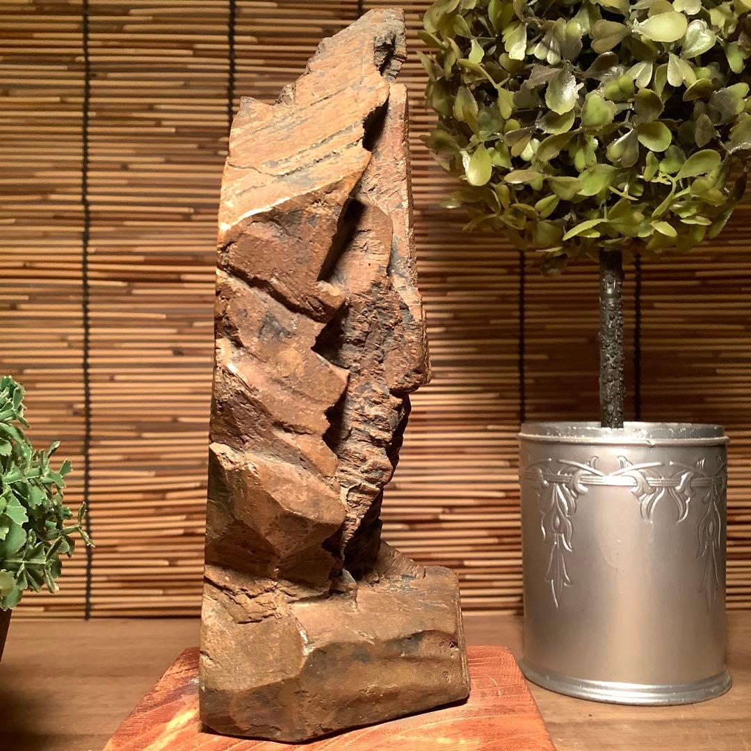 彫刻家「山崎寛作・不動明王」山崎寛彫刻素描展・不動尊ブロンズ像