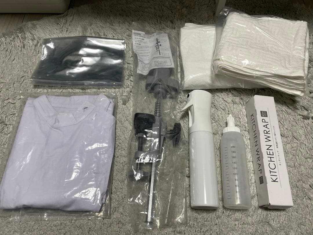 『美品』美容師国家試験　一式セット(国試合格ウィッグ)