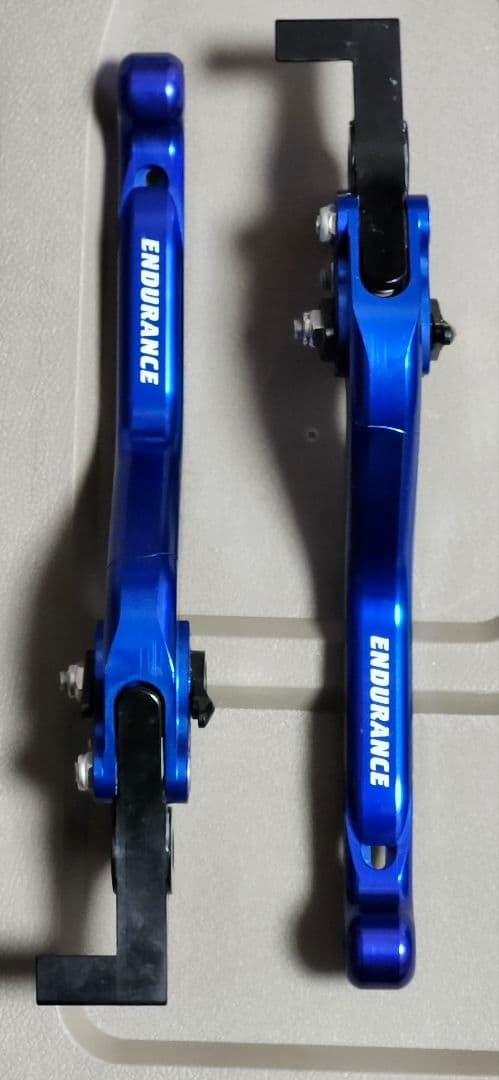 ENDURANCE アジャスタブルブレーキレバー スライド可倒式 左右セット