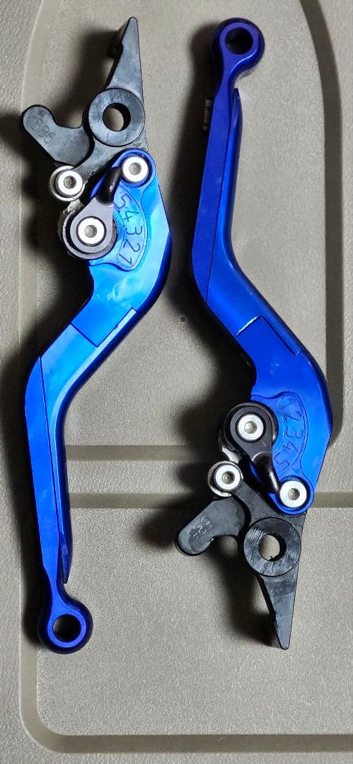 ENDURANCE アジャスタブルブレーキレバー スライド可倒式 左右セット