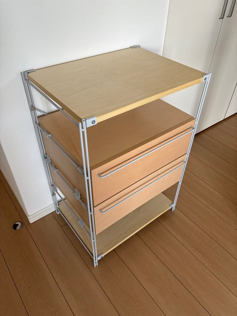 無印良品 MUJI スチールユニットシェルフ　6月末までの掲載