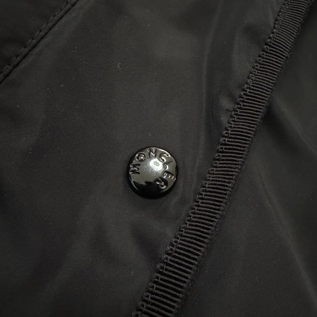 【極美品】MONCLER アンテミス ブラック サイズ1 ナイロンコート