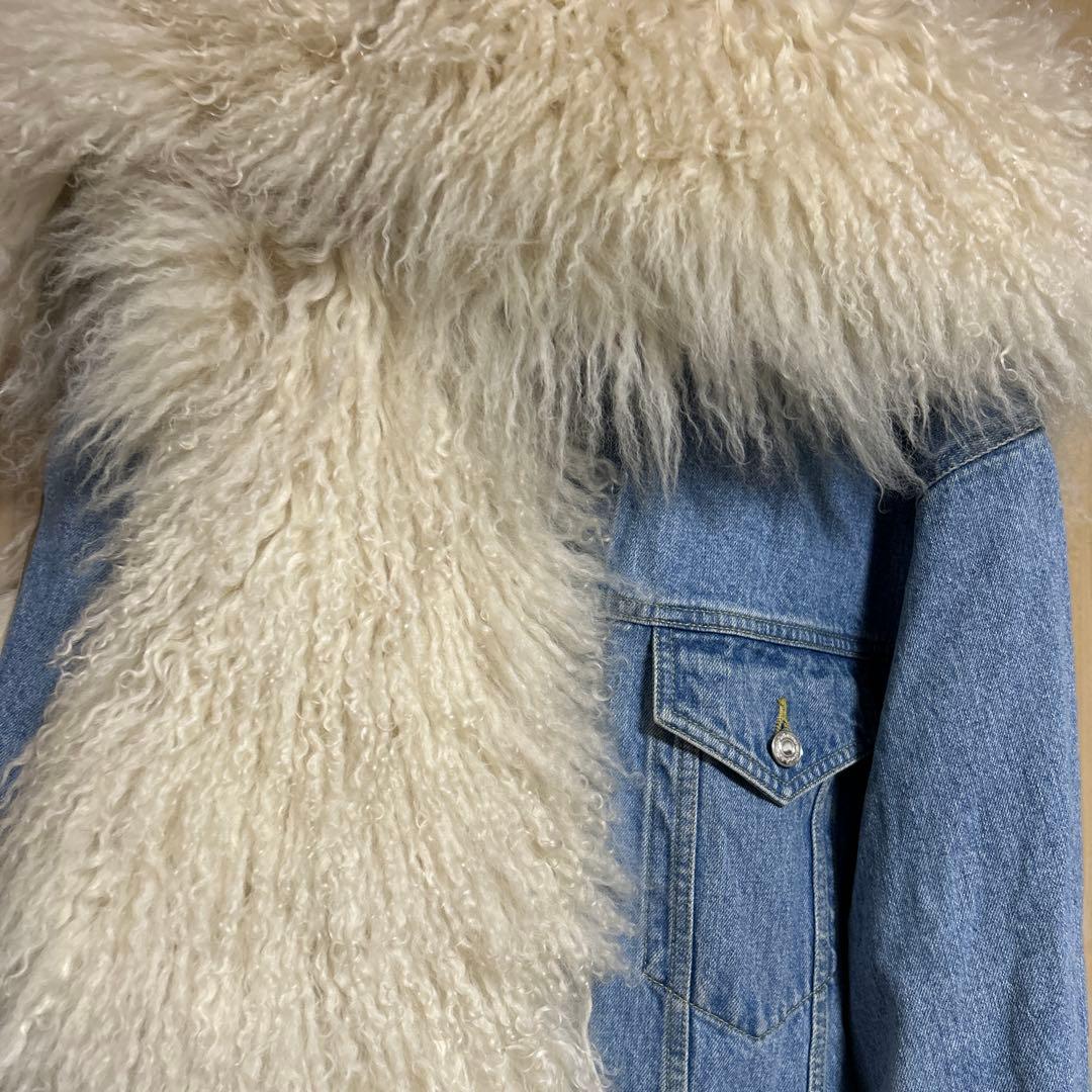 GUSHLOW&COLEムートンマフラー