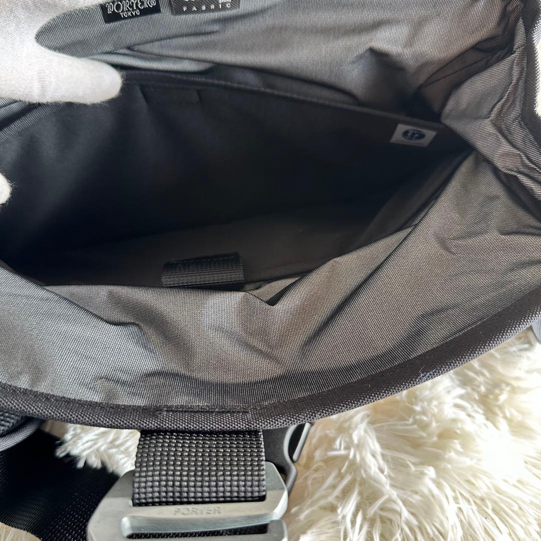 【極美品】PORTER ポーター GRIP ボディーバック ウエストバック