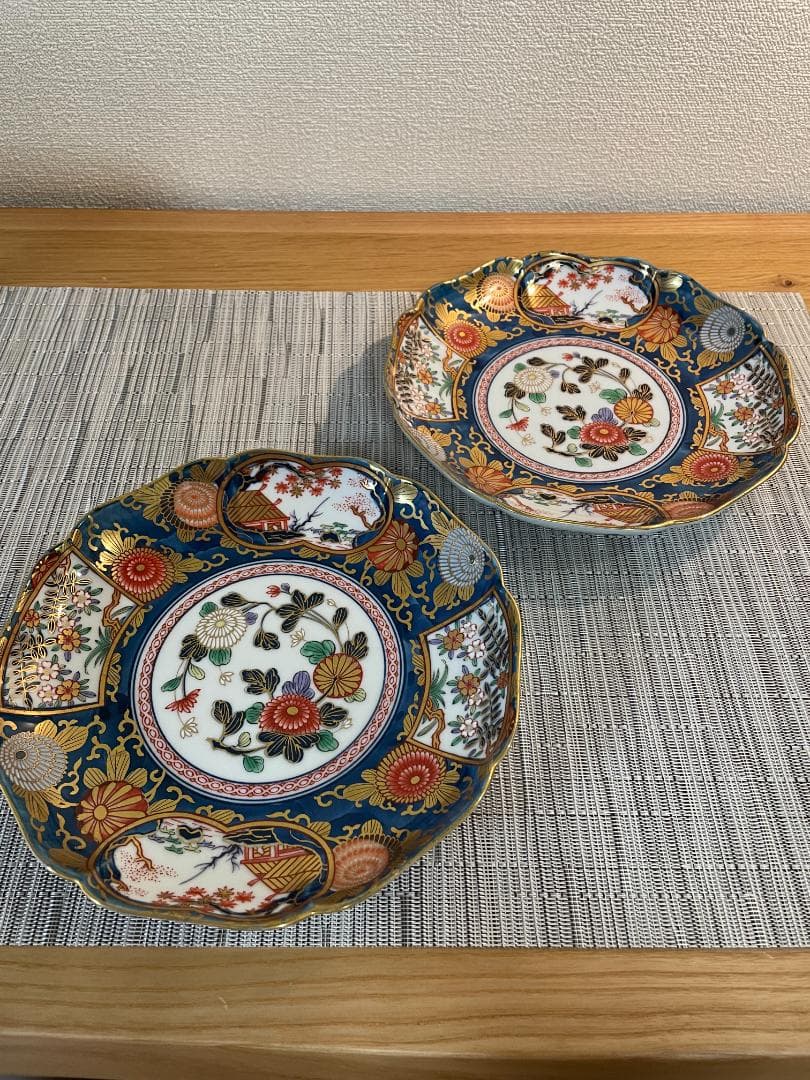 有田焼 琳派 古伊万里様式【盛皿 特小】 盛皿 2枚
