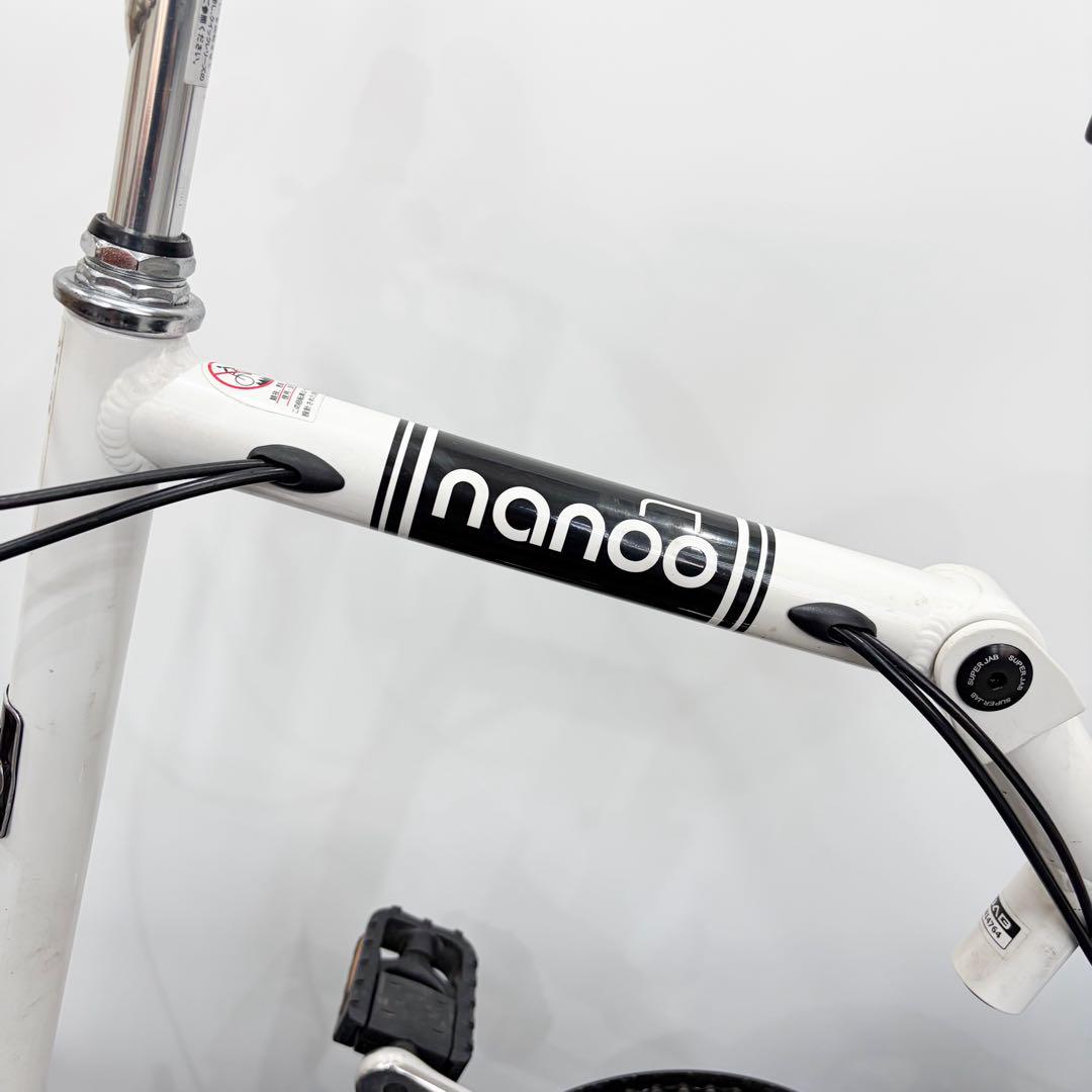 NANOO FD-1207 折りたたみ自転車 12インチ シマノ7段 アルミ
