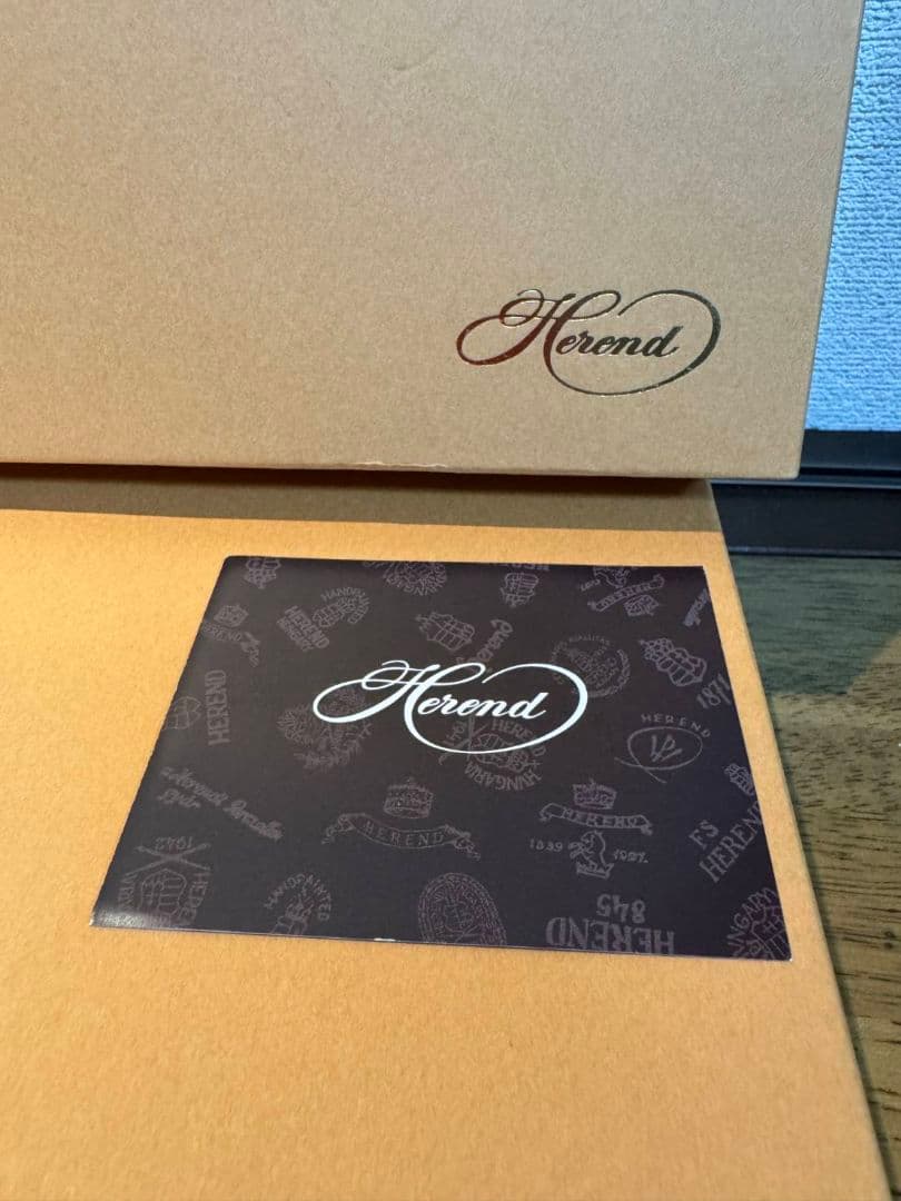 ヘレンド　ウィーンの薔薇　デザートプレート２枚セット