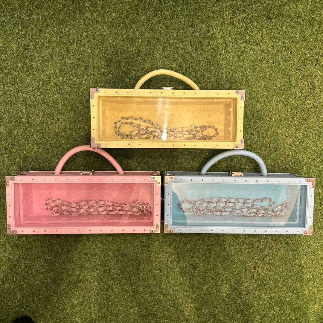 エンジェルシャンパン空箱 夏季限定モデル【レザー仕様3色セット】